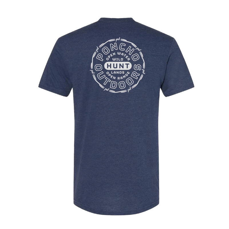 Men's Poncho Short Sleeve The Fence Line T-shirt 