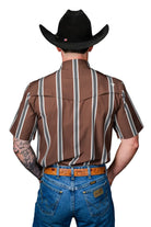 Ferrell Men's The Hatfield Short Sleeve Pearl Snap Shirt FPS1026178