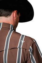 Ferrell Men's The Hatfield Short Sleeve Pearl Snap Shirt FPS1026178