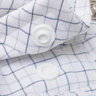 Men's Poncho Short Sleeve "The Auctioneer" White Snap Shirt 