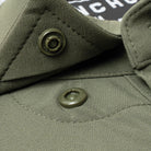 Men's Poncho The Fence Stretcher Long Sleeve Button Up Shirt 