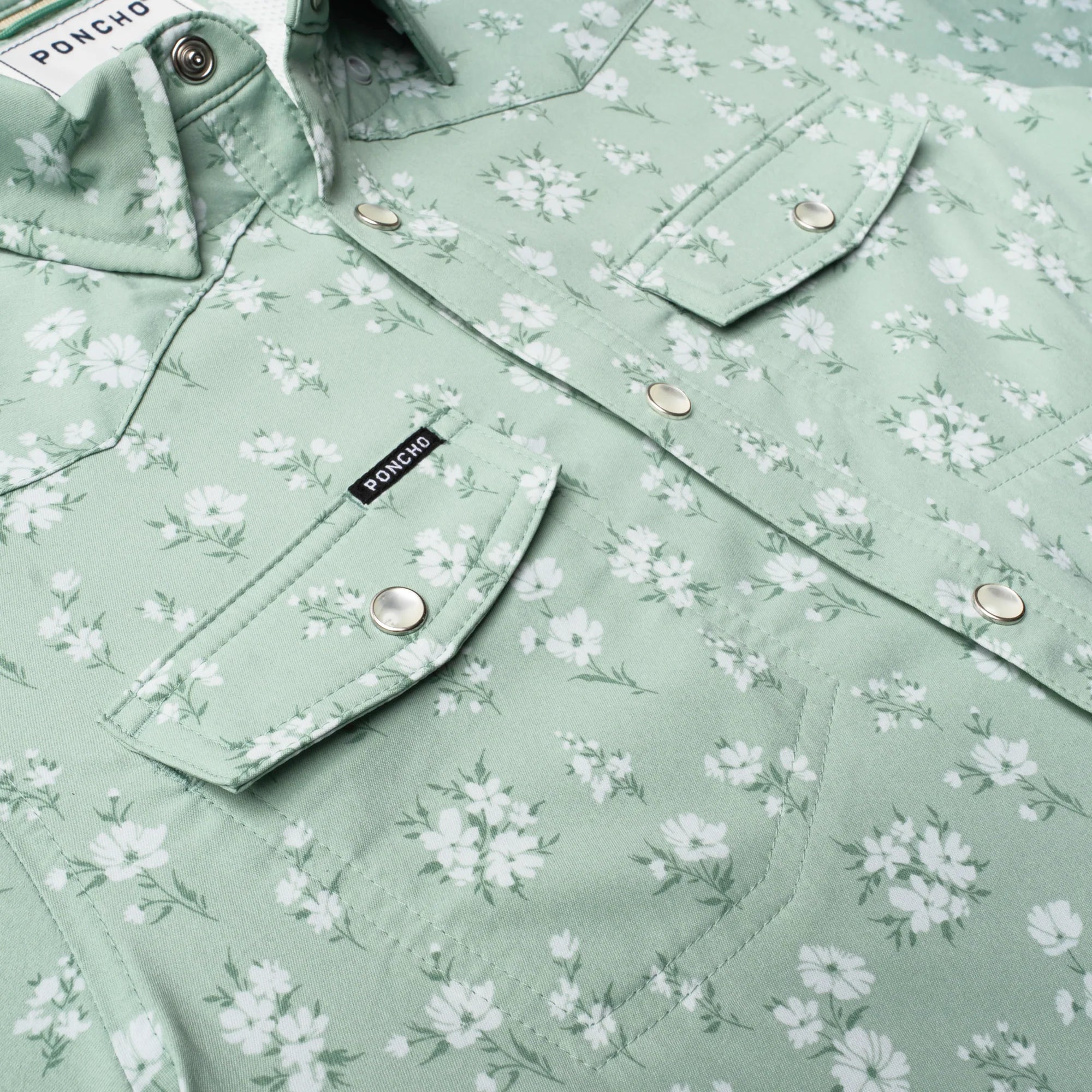 Boy's Poncho "The Marty Robbins" Short Sleeve Snap Shirt 