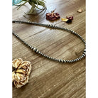 Bijoux Fab 18in Graduated Sterling Silver Pearls Necklace NEC-GRA-128-NAV