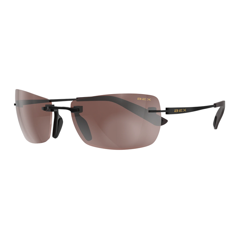 Men's Bex Fynnland X OTG Sunglasses - Black, Brown & Silver  S161BBS