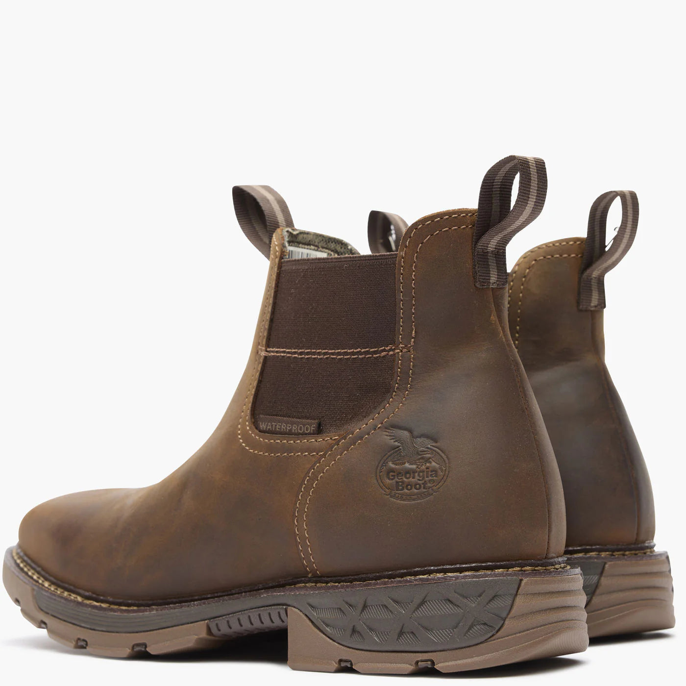 Men's Georgia Boot Carbo-Tec Flx Alloy Toe Waterproof Chelsea Work Boot GB00701