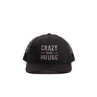 Crazy House Unisex Black Mesh Cap with Grey Stitching - Crazy House Western Wear