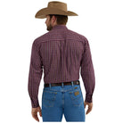 Men's Wrangler® George Strait™ Long Sleeve Button Down One Pocket Shirt 2356608 - Crazy House Western Wear