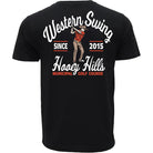 Men's Hooey "Cowboy Swing" Black Cowboy Golf T-shirt GT2604BK
