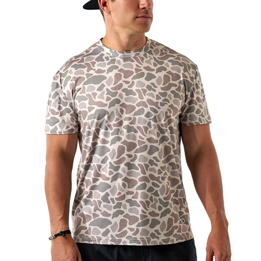 Men's Burlebo "Go To Tee" Classic Deer Camo GTT-CDC