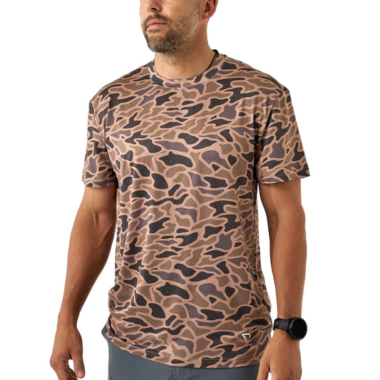 Men's Burlebo "Go To Tee" Gauge Camo GTT-GC