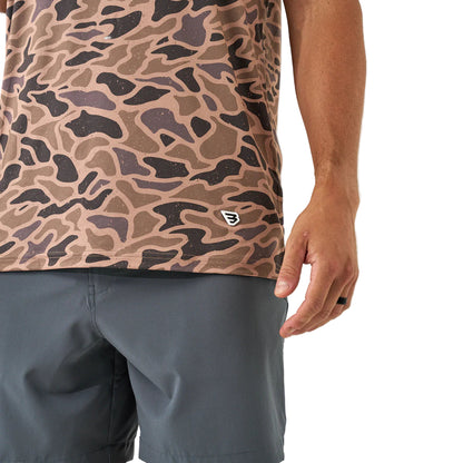 Men's Burlebo "Go To Tee" Gauge Camo GTT-GC