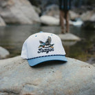 Seager Men's White/Blue Greenhead Snapback MHSU26GHEDWHT