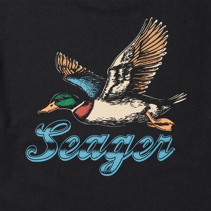 Men's Seager Black Greenhead Tee MTSP26GHEDBLK