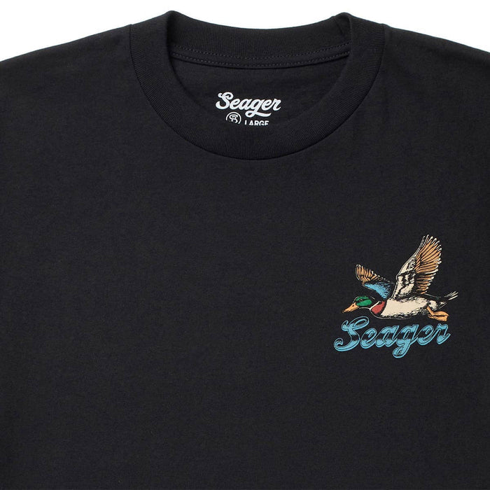 Men's Seager Black Greenhead Tee MTSP26GHEDBLK