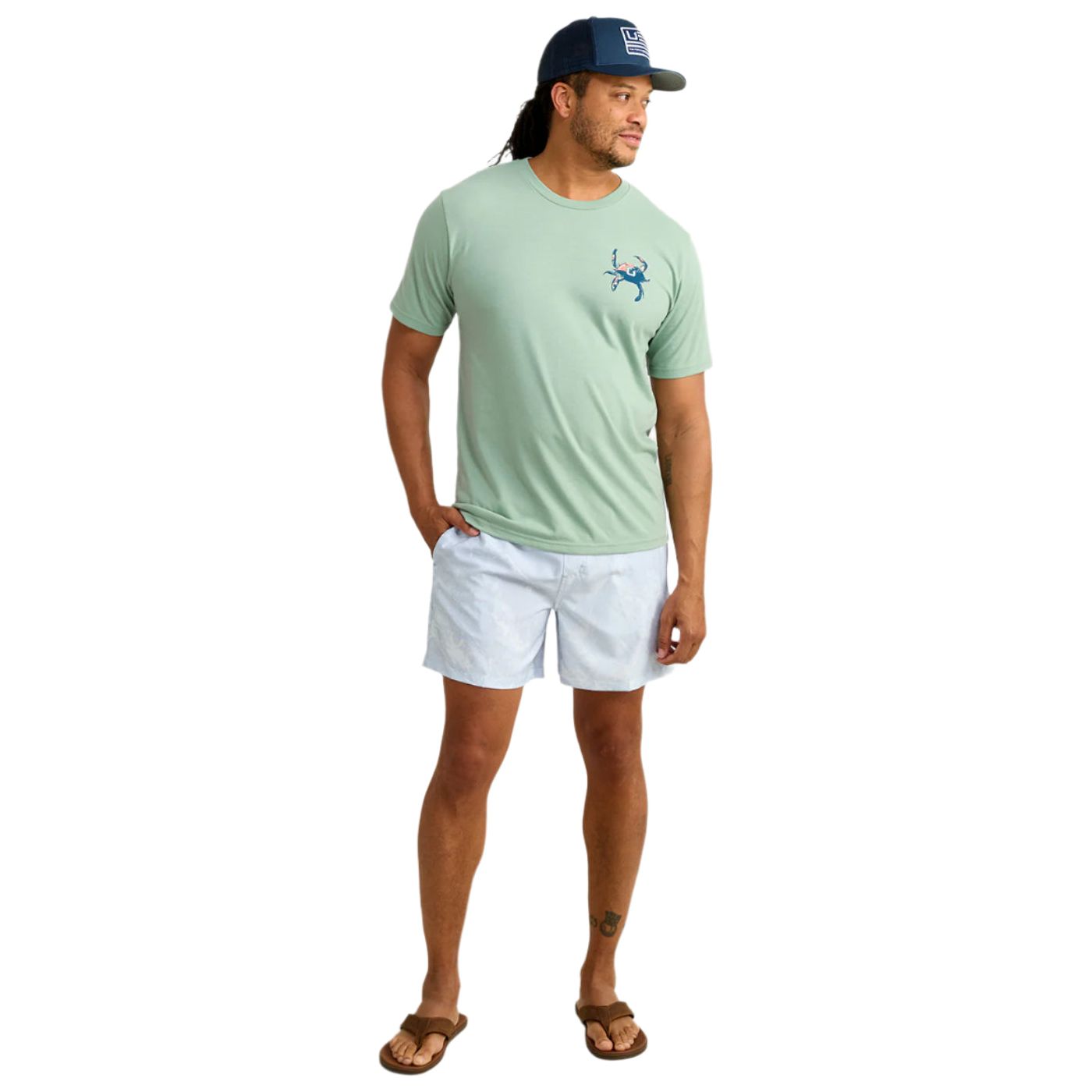 Men's Huk Low Country Tee H1000555-315 - Crazy House Western Wear