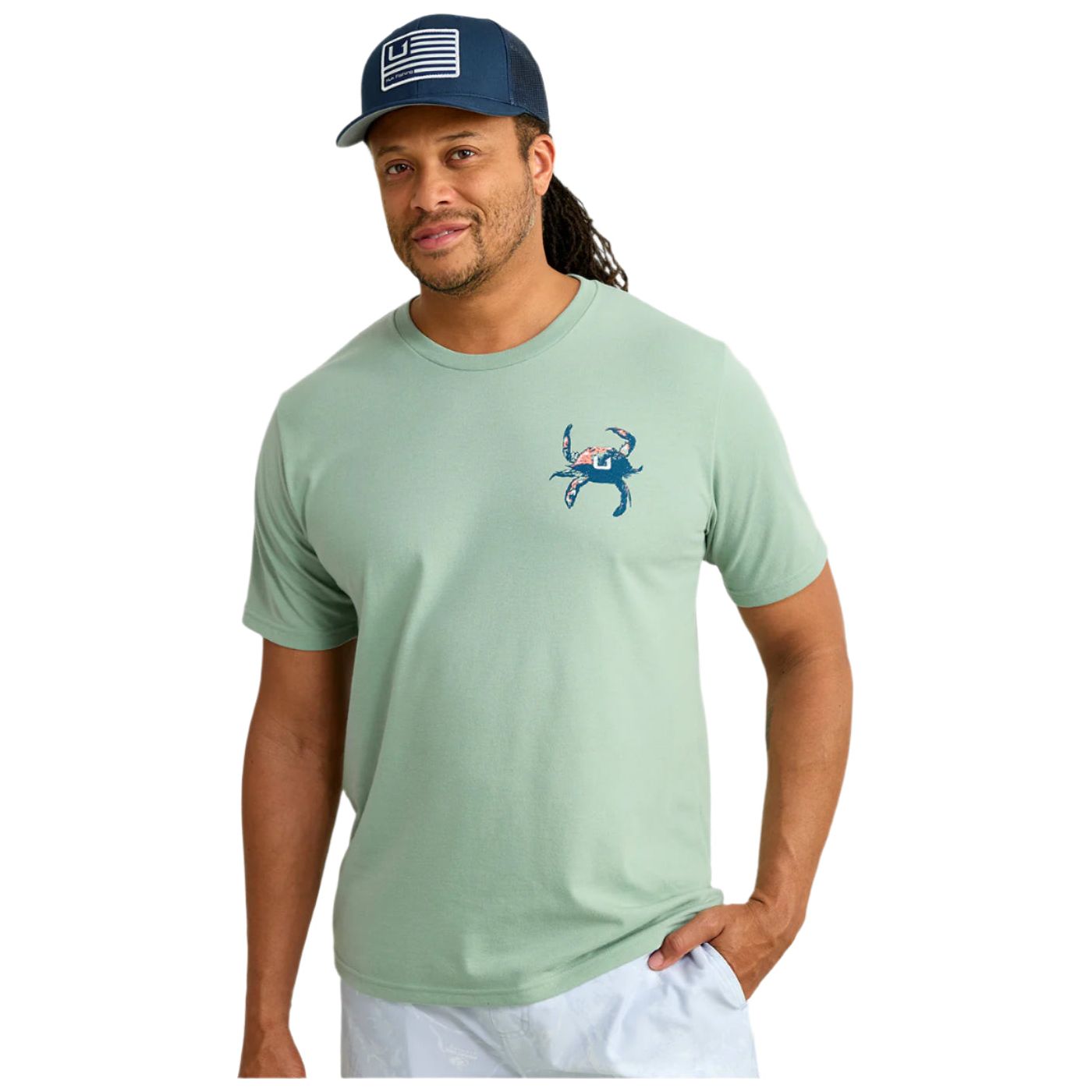 Men's Huk Low Country Tee H1000555-315 - Crazy House Western Wear