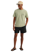 Huk Men's Seagrass Marlin Circle Pocket Tee H1000594-383