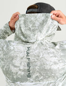 Huk Men's Mossy Oak Seagrass Pursuit Performance Hoodie H1200611-383