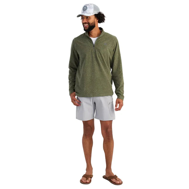 Men's Huk Leeward Lightweight Fleece 1/4 Zip H1300119-318