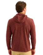 Huk Men's Port Heather Leeward Lightweight Fleece Hoodie H1300120-570