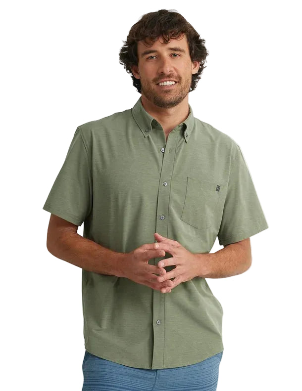 Huk Men's Moss Kona Button-Down Shirt H1500154-316