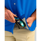 Men's Huk Tide Point Short Sleeve Button-Down H1500171-460 - Crazy House Western Wear