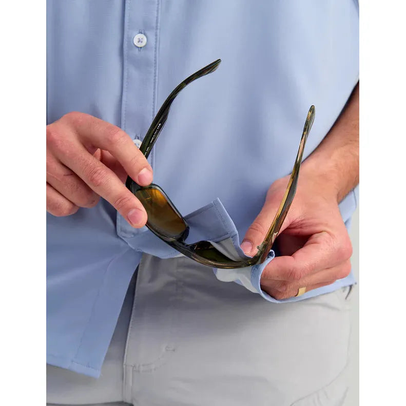 Men's Huk Tide Point Short Sleeve Button-Down H1500171-462 - Crazy House Western Wear