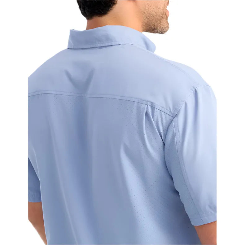 Men's Huk Tide Point Short Sleeve Button-Down H1500171-462 - Crazy House Western Wear