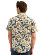 Huk Men's Dark Shadow Petal Kona Button-Down H1500212-060