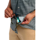 Men's Huk Tide Point Short Sleeve Button-Down H1500220-064 - Crazy House Western Wear