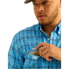 Men's Huk Tide Point Short Sleeve Button-Down H1500220-420 - Crazy House Western Wear