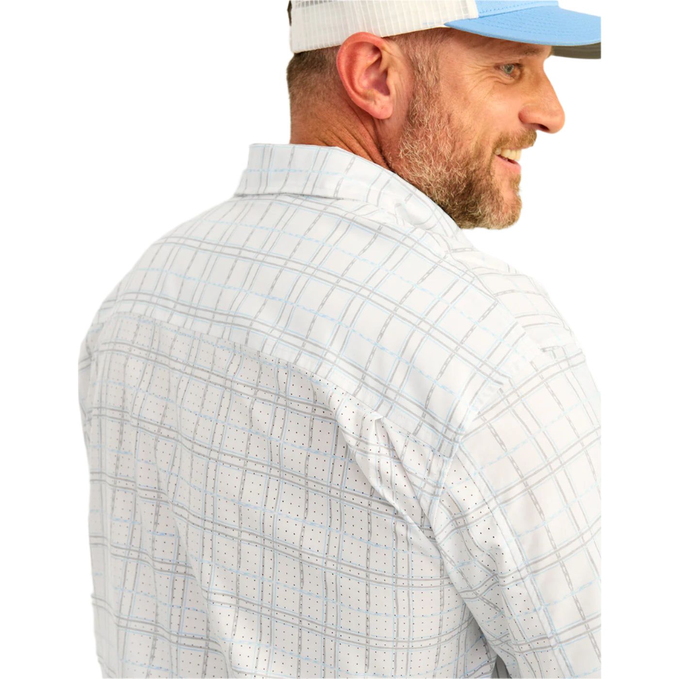 Men's Huk Tide Point Short Sleeve Button-Down H1500220-454 - Crazy House Western Wear