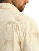 Huk Men's Egret Camo KC Tide Point Short Sleeve Button-Down H1500221-106