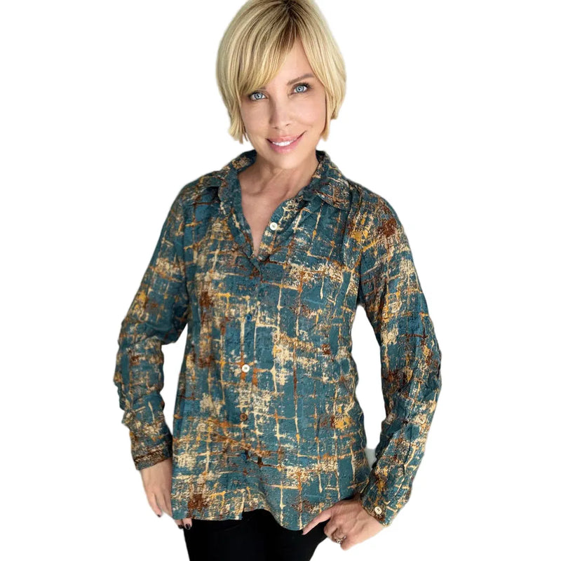 Women's Ethyl "The Easy Does it Blouse" Acoustic H25152