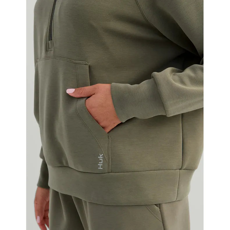 Women's Huk Bayside 1/2 Zip Hoodie H6130030-316
