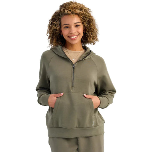 Women's Huk Bayside 1/2 Zip Hoodie H6130030-316