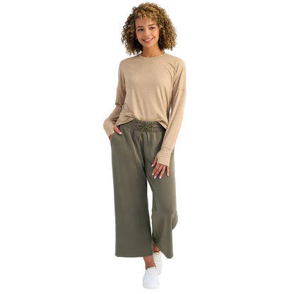 Women's Huk Bayside Wide Leg Crop Pants H6200090-316
