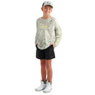 Boy's Huk Mossy Oak Seagrass Pursuit Performance Crew Shirt H7120103-383