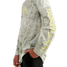 Boy's Huk Mossy Oak Seagrass Pursuit Performance Crew Shirt H7120103-383