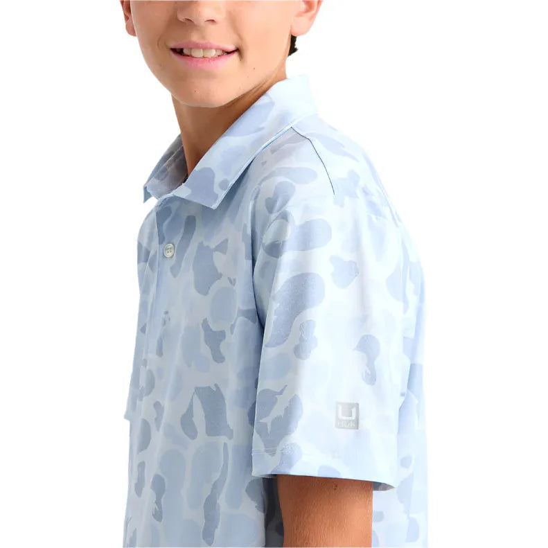Boy's Huk KC Pursuit Performance Polo H7120135-437 - Crazy House Western Wear