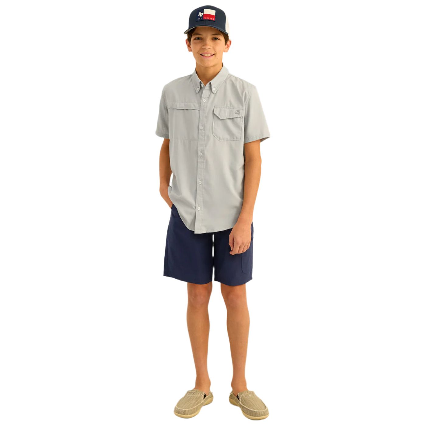 Boy's Huk Tide Point Shirt H7150002-034