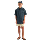 Boy's Huk Sea Storm Tide Point Short Sleeve Button Down Shirt H7150002-408