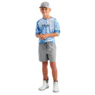Boy's Huk Sharkskin Pursuit Volley Swim Shorts H7200016-028