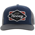 Men's Hooey "Diamond" Navy and Grey Cap 2422T-NVGY - Crazy House Western Wear