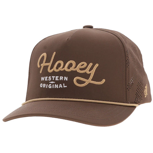 Men's Hooey "OG" Hooey Hat Brown with Tan and White 2560T-BR - Crazy House Western Wear