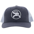 Men's Hooey "Strap" Roughy Hat Charcoal and White 4032T-CHWH - Crazy House Western Wear