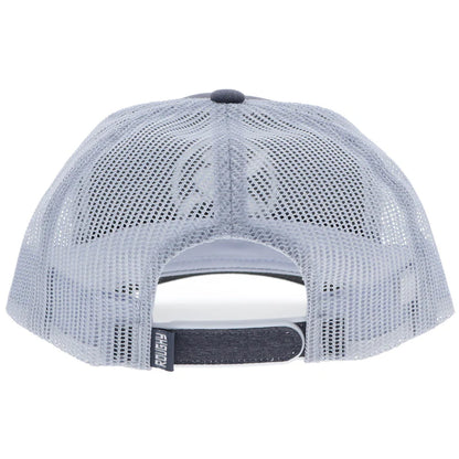 Men's Hooey "Strap" Roughy Hat Charcoal and White 4032T-CHWH - Crazy House Western Wear