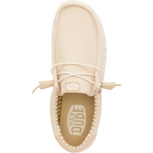 Men's Hey Dude Wally Stretch Sox Casual Shoes Irish/ Egret 41898-0LZ