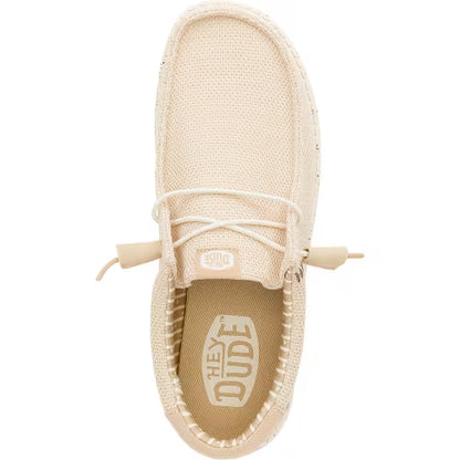 Men's Hey Dude Wally Stretch Sox Casual Shoes Irish/ Egret 41898-0LZ
