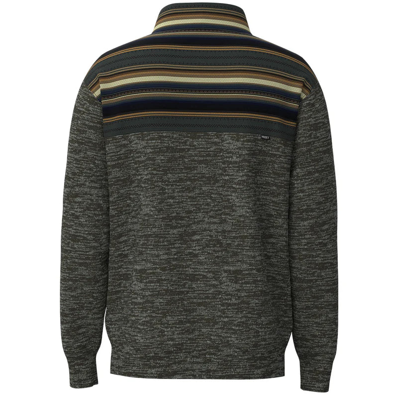 Men's Hooey "Stevie" Pullover Brown w/Serape HH1348BRSP